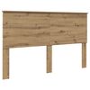 vidaXL Cadre de lit Ch&ecirc;ne artisan 160 x 200 cm Bois de pin massif