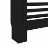 vidaXL Cache-radiateur noir 112x19x81,5 cm MDF