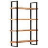 vidaXL Biblioth&egrave;que &agrave; 4 niveaux 120x40x180 cm Bois d'acacia massif
