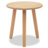 vidaXL Ensemble de tables d'appoint 2 pcs Bois de pin massif Marron