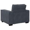 vidaXL Ensemble de canap&eacute;s 3 pcs avec coussins Gris fonc&eacute; Velours