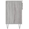 vidaXL Armoire &agrave; chaussures Sonoma gris 102x36x60 cm Bois d'ing&eacute;nierie