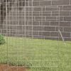 vidaXL Cage pour lapins Argent 400 x 78 x 78 cm Acier galvanis&eacute;