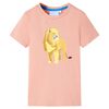 T-shirt pour enfants orange clair 104