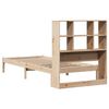 vidaXL Lit biblioth&egrave;que sans matelas 90x200 cm bois de pin massif