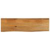 vidaXL Dessus de table &agrave; bord vivant 120x40x2,5cm bois massif manguier