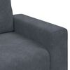 vidaXL Fauteuil gris fonc&eacute; 100x77x82 cm velours
