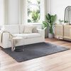 vidaXL Tapis en fausse Tafalla Anthracite 140 x 200 cm Polyester