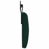 vidaXL T&ecirc;te de lit suspendue Vert fonc&eacute; 90 x 55 x 7 cm Velours