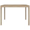vidaXL Table &agrave; manger 110x70x75 cm bois d'acacia solide
