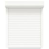 vidaXL Volet roulant aluminium 80x100 cm blanc