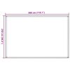 vidaXL Tapis de tente 250 x 300 cm PEHD Vert