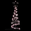 vidaXL Sapin de No&euml;l &agrave; LED avec boules 100 LED blanc chaud 150 cm