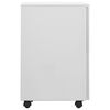 vidaXL Classeur mobile Gris clair 39x45x67 cm Acier