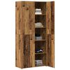 vidaXL Haut Armoire 2 pcs Bois ancien 80 x 42 x 185 cm
