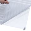 vidaXL Films pour fen&ecirc;tre 4 pcs d&eacute;poli motif &agrave; rayures PVC