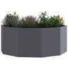 vidaXL Jardini&egrave;re Anthracite 90 x 90 x 35 cm Acier