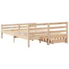 vidaXL Cadre de lit sans matelas 150x200 cm bois de pin massif