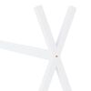 vidaXL Cadre de lit d'enfant Blanc Bois de pin massif 80x160 cm