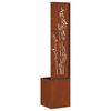 vidaXL &Eacute;cran de confidentialit&eacute; de jardin Rouill&eacute; 32 x 32 x 150 cm