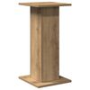 vidaXL Supports de haut-parleurs 2 pcs ch&ecirc;ne artisanal bois ing&eacute;nierie