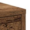 vidaXL Buffet avec tiroir vieux bois 80x34x76 cm bois d'ing&eacute;nierie