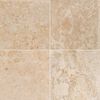 vidaXL Lavabo Cr&egrave;me 40x40x10 cm Marbre