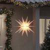 vidaXL Lumi&egrave;re de No&euml;l avec LED pliable blanc 100 cm