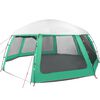 vidaXL Tente piscine toit amovible parois maille vert d'eau 612x612 cm