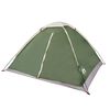 vidaXL Tente de camping &agrave; d&ocirc;me 2 personne vert imperm&eacute;able