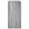 vidaXL Buffet sonoma gris 102x37x75,5 cm bois d'ing&eacute;nierie