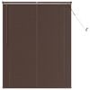 vidaXL Store V&eacute;nitien Marron fonc&eacute; avec motif 150 x 110 cm PVC