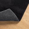vidaXL Tapis HUARTE &agrave; poils courts doux et lavable noir 80x200 cm