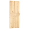 vidaXL Porte NARVIK 85x210 cm bois massif de pin