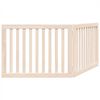 vidaXL Barri&egrave;re pour chien pliable &agrave; 2 panneaux 160 cm Bois de peuplier