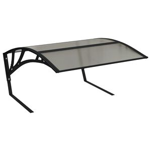 vidaXL Robot tondeuse Garage Noir 80x101x46 cm