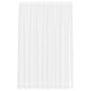 vidaXL Rideau en Dentelle Blanc 260 x 300 cm Polyester