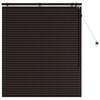 vidaXL Store V&eacute;nitien Marron fonc&eacute; 105 x 130 cm 35 mm