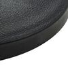 vidaXL Socle rond de parasol Polyr&eacute;sine 10 kg Noir