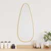vidaXL Miroir mural Dor&eacute; 60x25 cm