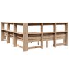 vidaXL Lit biblioth&egrave;que sans matelas 160x200 cm bois massif de pin