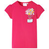 vidaXL T-shirt pour enfants rose vif 116