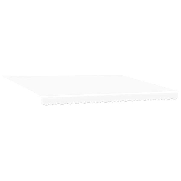 vidaXL Auvent Blanc 450 x 300 x 165 cm Polyester et m&eacute;tal