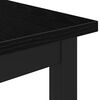 vidaXL Table de salle &agrave; manger / Table de repas M&Eacute;TAL