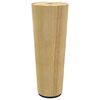 vidaXL Pieds de meuble 2 pcs Marron &Oslash; 44 x 100 mm