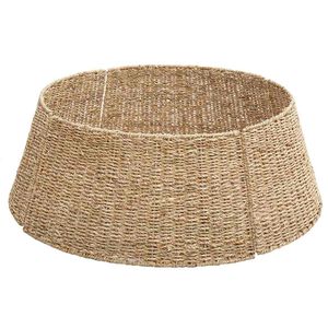 vidaXL Collier de sapin de No&euml;l Rond Naturel 60 x 60 x 22 cm