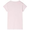 T-shirt pour enfants rose p&acirc;le 92