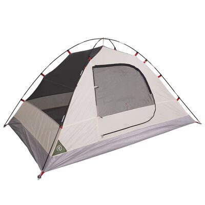 vidaXL Tente de camping à dôme 2 personne vert imperméable