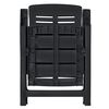 vidaXL Ensemble &agrave; manger d'ext&eacute;rieur 11 pcs Plastique Anthracite