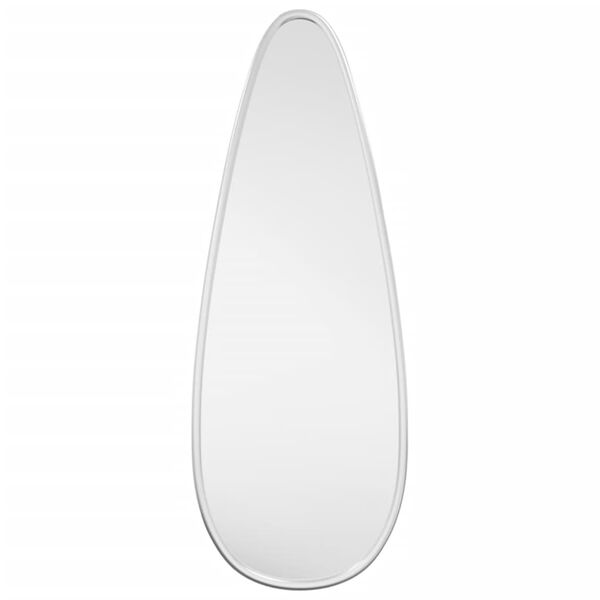 vidaXL Miroir mural Argent&eacute; 40x15 cm